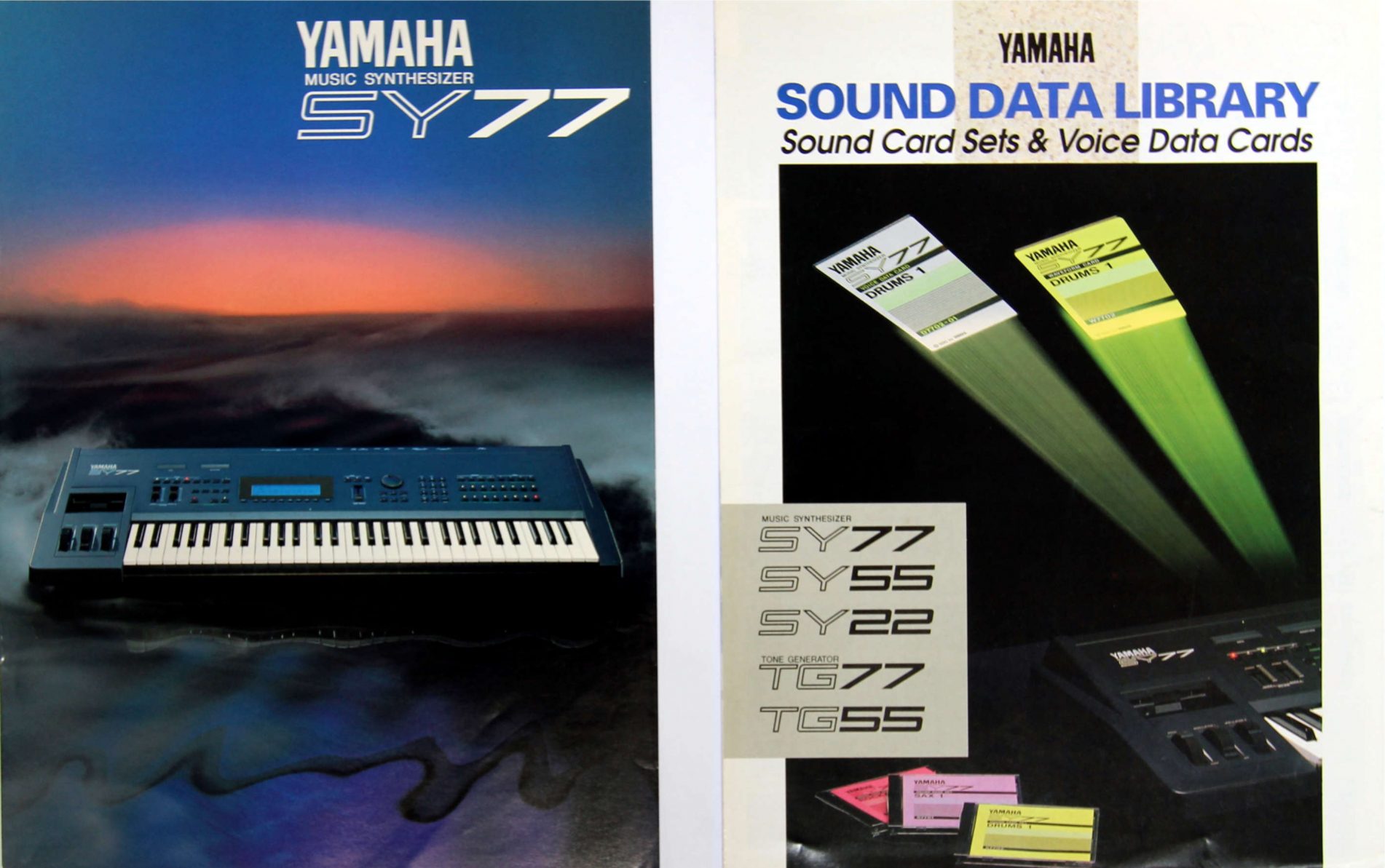 Yamaha SY77 music Synthesizer (1989) | WOLF FASCINATIONS