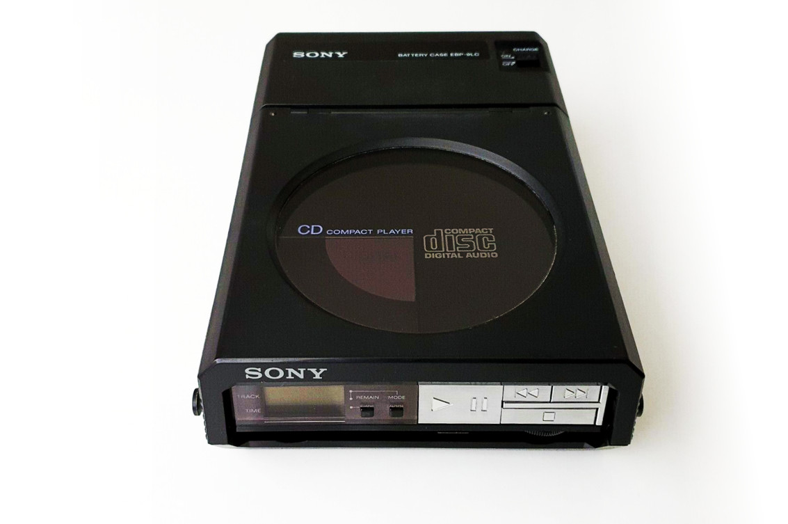 D-5 / Discman D-50 de Sony, el primer reproductor de CD portátil,1984  Fotografía de stock - Alamy