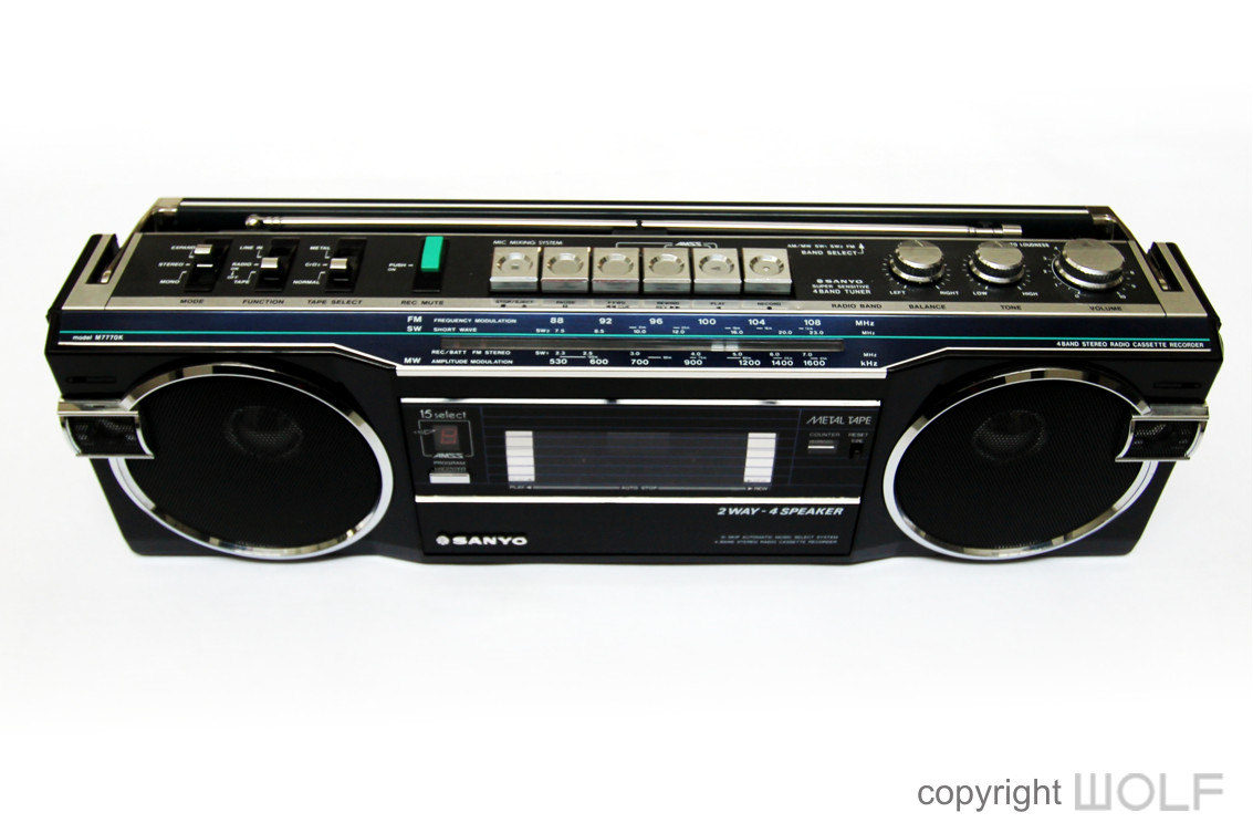 Sanyo Stereo Radio Double Cassette Recorder at Dean Westley blog