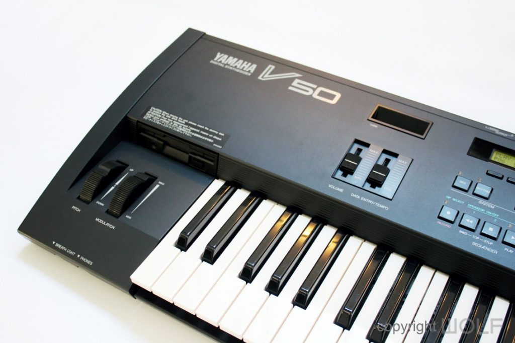 Yamaha V50 Synthesizer (1989) Wolf Review