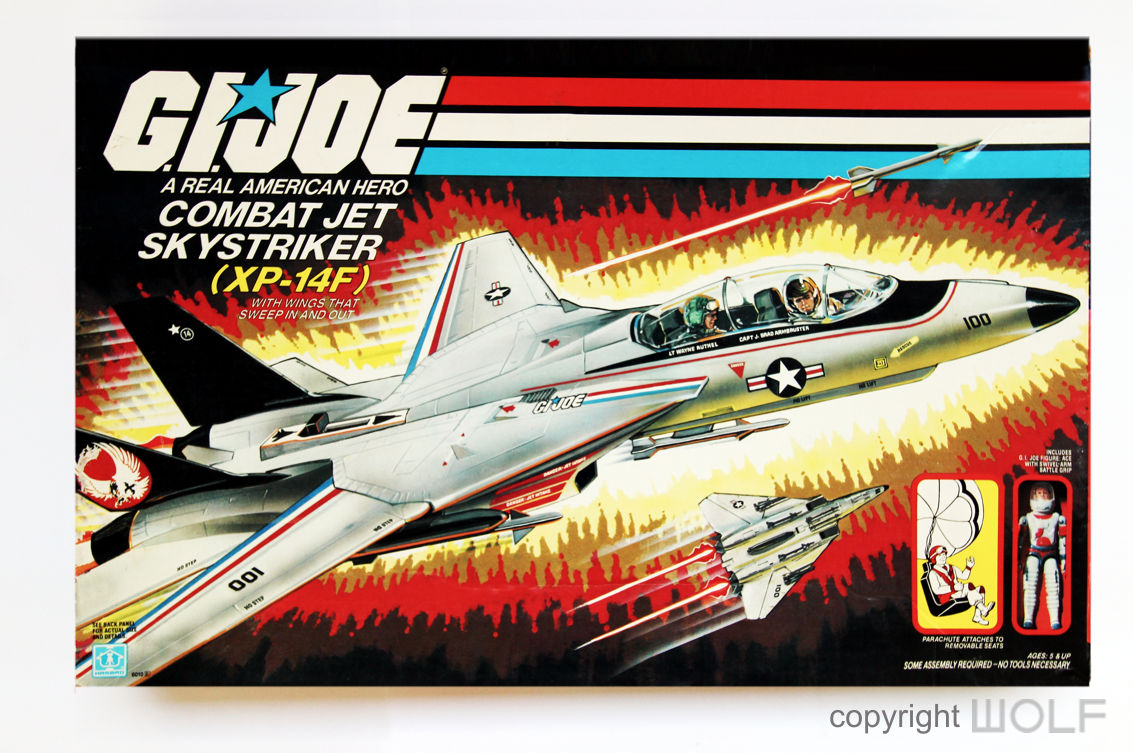 G.I. Joe Combat Jet Skystriker XP-14F (1983) | Wolf Review