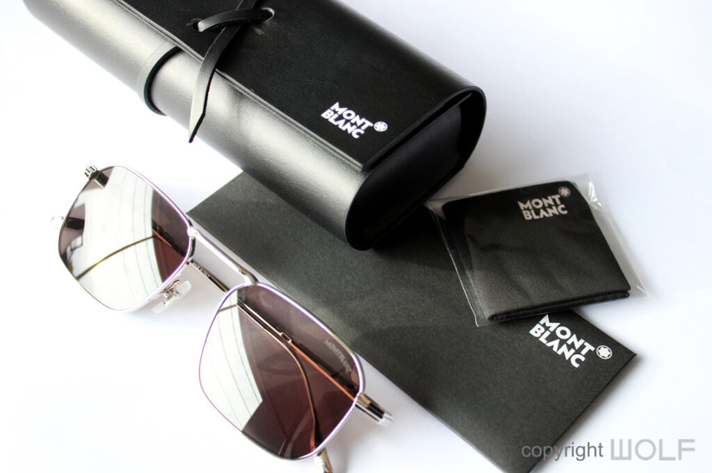 Montblanc Squared Silver Sunglasses 2022 Wolf Review