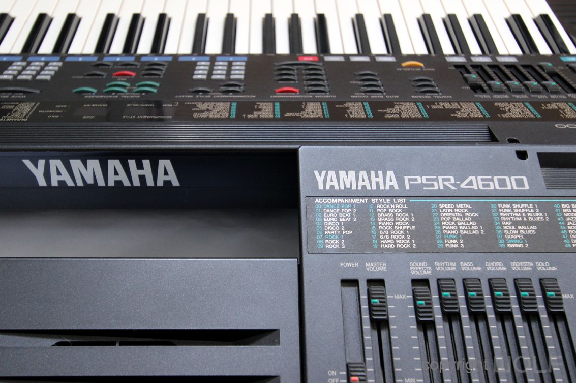 Yamaha PSR-4500 Portatone Keyboard (1989) | Wolf Review