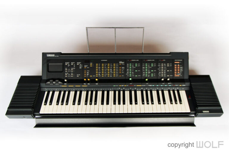 Yamaha Portatone PSR6300 Keyboard (1986) Wolf Review