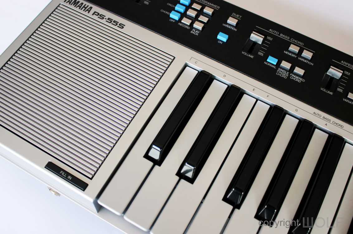 Yamaha PS-55S Keyboard (1983) | Wolf Review