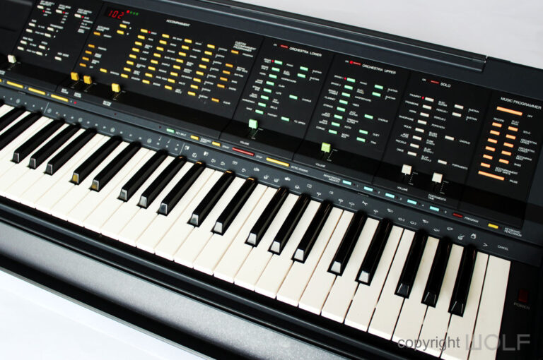 Yamaha Portatone PSR6300 Keyboard (1986) Wolf Review