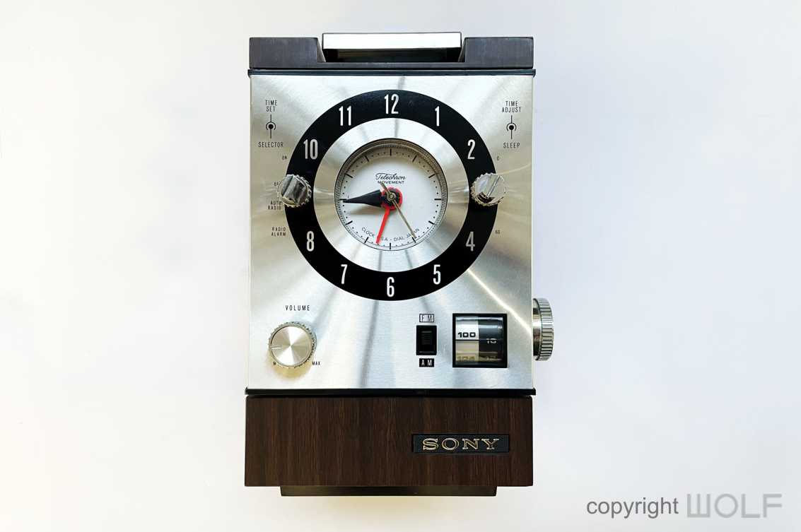 sony clock radio