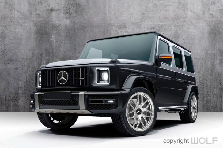 WOLF G Wagon concept front low
